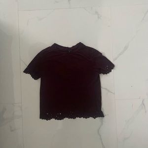 Rue 21 burgundy blouse